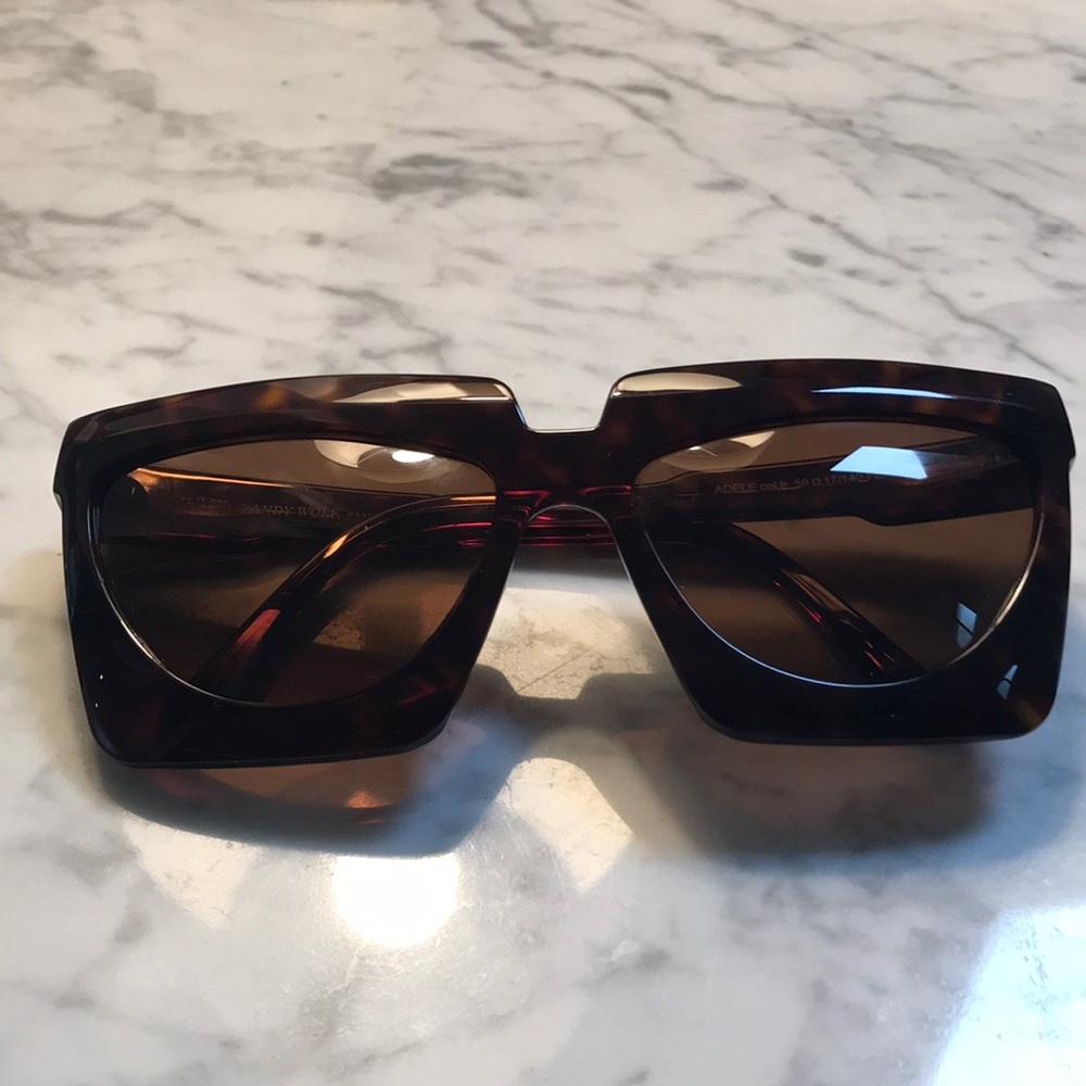 Andy Wolf Sunglasses, Style: Adele, Tortoise Shell - image 2